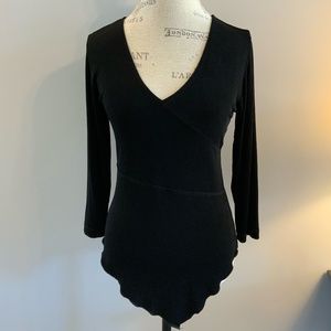 Black top by Chico's Travelers, size 0